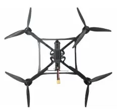 AI 유도 및 광섬유 전송 기능을 갖춘 13인치 FPV 드론 13A